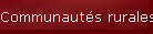 Communauts rurales