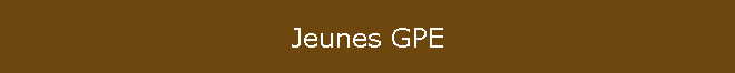 Jeunes GPE